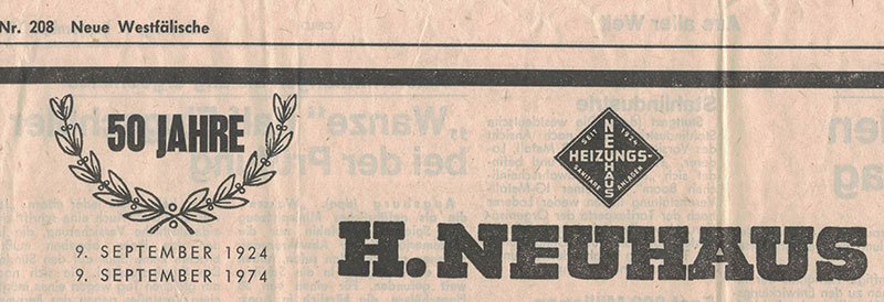1974 – 50 Jahre Neuhaus